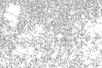 Distressed halftone grunge black and white vector texture -mountain rock texture background for creation abstract vintage effect with noise and grain