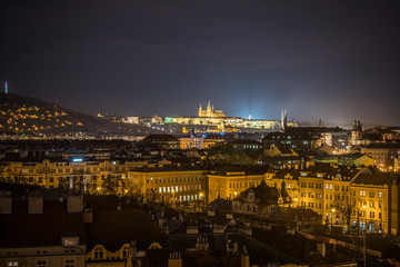 Fototapeta na wymiar Scenic view of historical center Prague