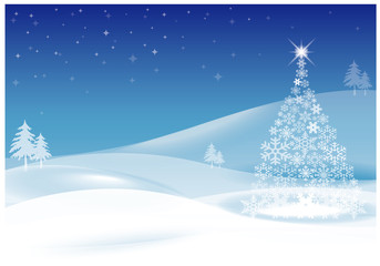 Merry Christmas and happy new year background vector design