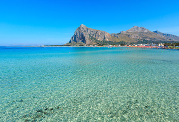 San Vito lo Capo beach, Sicily, Italy