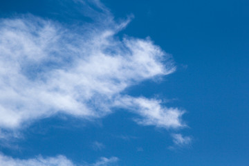 Blue sky and beautiful clouds