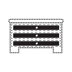 chest of drawers icon