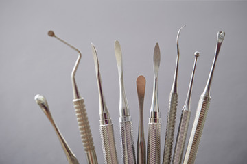 Dentist's medical tools 