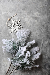 Christmas holiday loft background