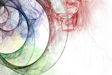 Abstract plasma background