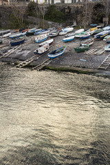 boats at the marina Sicily