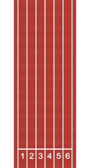 Running track illustration isolated