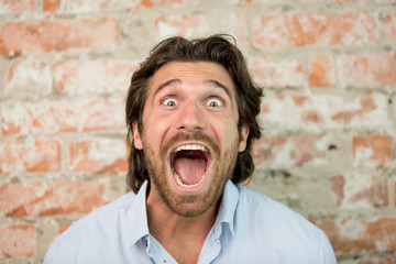 Handsome man portrait