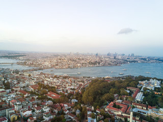 The view from the flight to Istanbul.