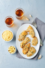 Baked Parmesan Parsley Crusted Chicken