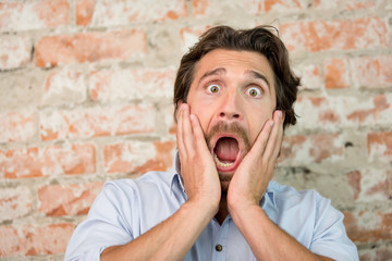 Handsome man portrait