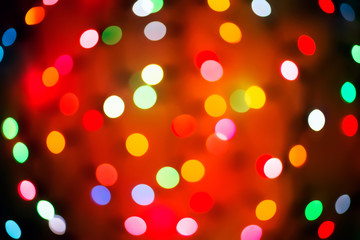 Lights Defocused background