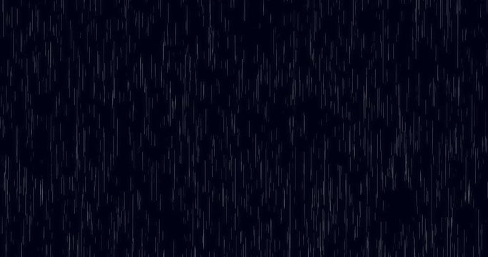 animation - modern falling rain background
