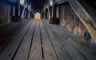 covered bridge rothenburg
