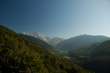 Obraz premium Svaneti Georgia mountains