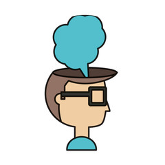 speech bubble design concept 