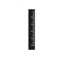 ruler utensil icon