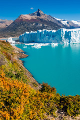 View of glacier Perito Moreno in Patagonia