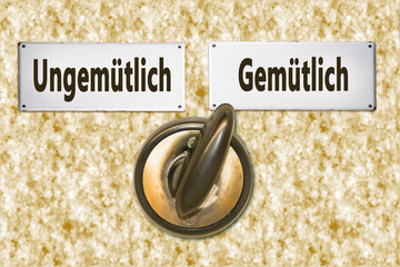 Schild 281 - Gemütlich