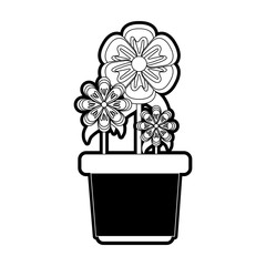flowerpot  vector illustration