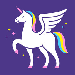Unicorn logo illustration © sudowoodo