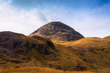 Glencoe mountain panorama