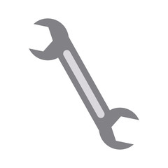 Wrench construction tool icon vector illustration graphic design