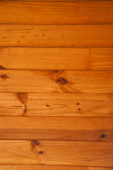 Obraz premium Natural wood inside a house on walls