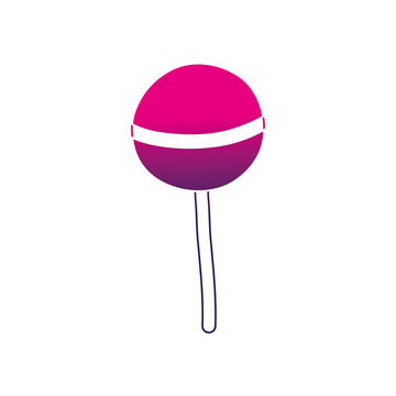 recommend clip art: silhouette delicious sweet lollipop candy dessert