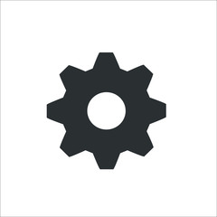 Gear icon. Vector Illustration
