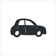 Fototapeta premium Car icon. Vector Illustration