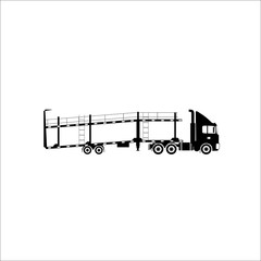 Car transporter icon