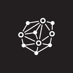 Distributed Network Icon.