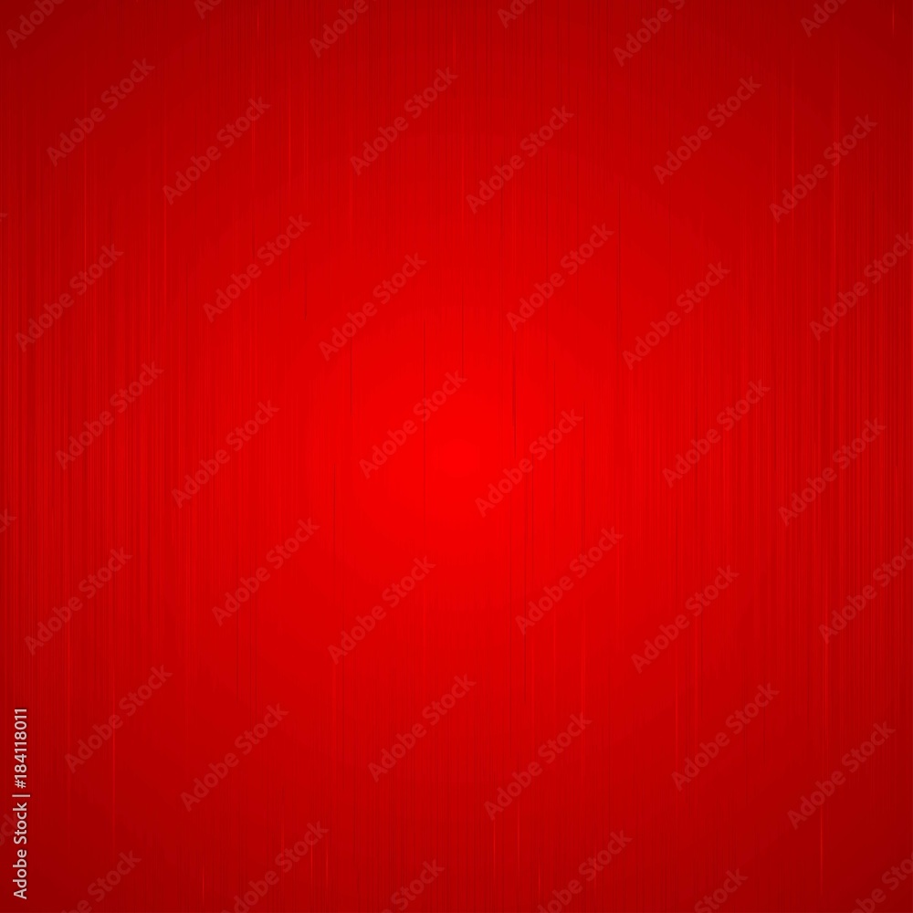 Poster Abstract red blur color gradient background and vertical stripes pattern for graphic design. Grunge overlay texture random lines. Vector illustration.