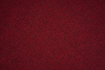 Red cloth background.