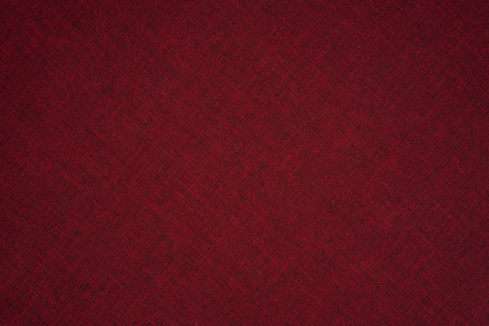 Red cloth background.
