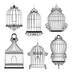 Vintage bird cages - 184120200