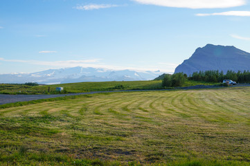 Obraz premium Beautiful view in summer,Iceland.