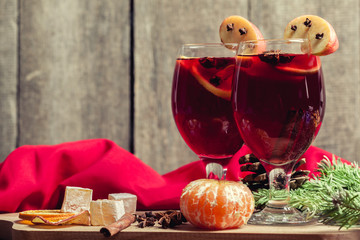 Christmas mulled wine