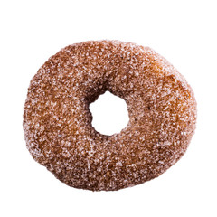 One traditional donut in sugar