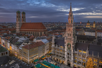 Christmastime in Munich, Bavaria