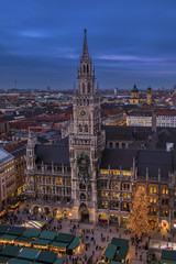 Christmastime in Munich, Bavaria
