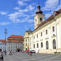 Church in Brasov city, Romania