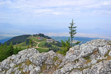 View of the Carpathians in Romania