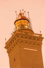 Particolare del faro della lanterna di Genova