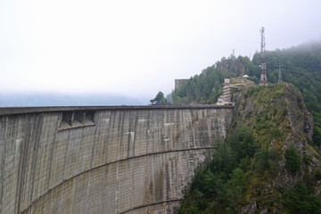 Dam in Transylvania region, Romania