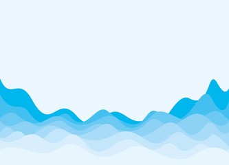 Naklejka premium Background with sea. 