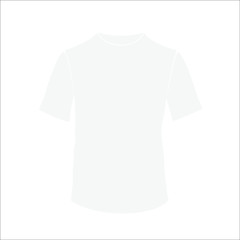 Naklejka premium tshirt icon white colored