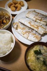 日本の食卓