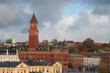 Obraz premium City of Helsingborg in Sweden